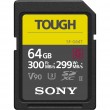 Карта памяти Sony SDXC 64GB C10 UHS-II U3 V90 R300/W299MB/s Tough