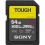 Карта памяти Sony SDXC 64GB C10 UHS-II U3 V90 R300/W299MB/s Tough