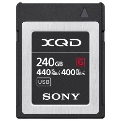 Карта памяти Sony XQD 240GB G Series R440MB/s W400MB/s Карта памяти Sony XQD 240GB G Series R440MB/s W400MB/s