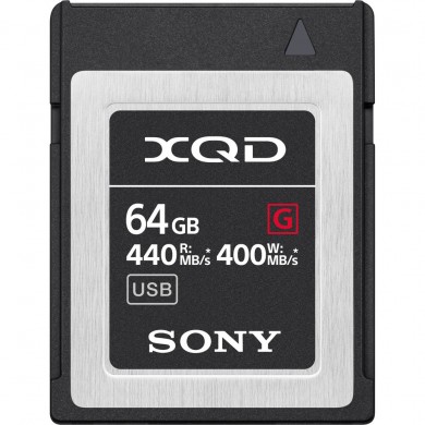 Карта памяти Sony XQD 64GB G Series R440MB/s W400MB/s Карта памяти Sony XQD 64GB G Series R440MB/s W400MB/s