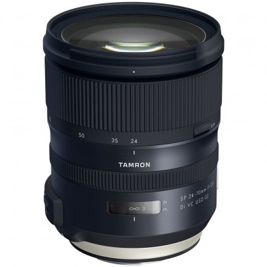 Объектив Tamron SP 24-70mm F/2.8 Di VC USD G2 для Canon Объектив Tamron SP 24-70mm F/2.8 Di VC USD G2 для Canon