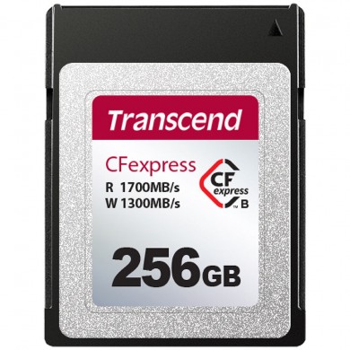 Карта памяти Transcend CFexpress Type B 256GB R1700/W1300MB/s