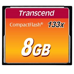 Карта памяти Transcend Compact Flash 8 GB 133x