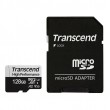 Карта памяти Transcend microSD 128GB C10 UHS-I U3 A2 High Performance + SD адаптер