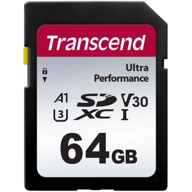 Карта памяти Transcend SD 64GB C10 UHS-I U3 R160/W90MB/s