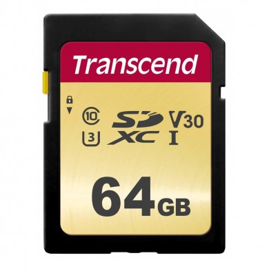 Карта памяти Transcend SD 64GB C10 UHS-I R95/W60MB/s Карта памяти Transcend SD 64GB C10 UHS-I R95/W60MB/s