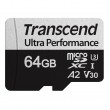 Карта памяти Transcend microSD 64GB C10 UHS-I U3 A2 High Performance + SD адаптер Карта памяти Transcend microSD 64GB C10 UHS-I U3 A2 High Performance + SD адаптер