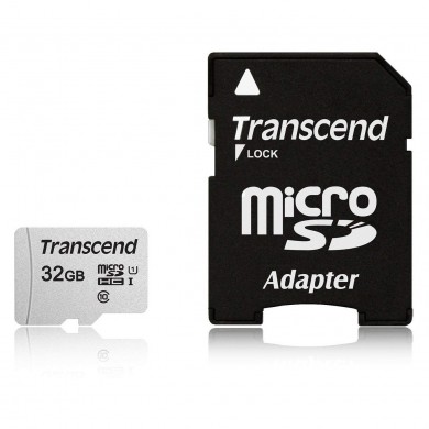 Карта памяти Transcend microSD 32GB C10 UHS-I R95/W45MB/s + SD адаптер Карта памяти Transcend microSD 32GB C10 UHS-I R95/W45MB/s + SD адаптер