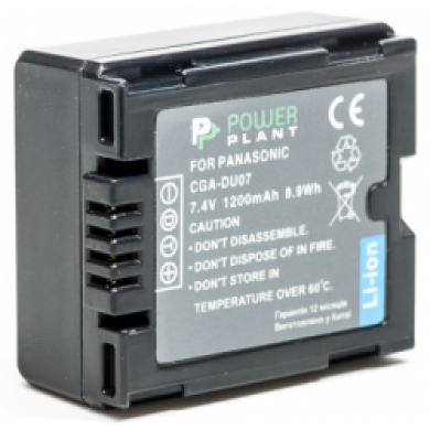 Аккумулятор PowerPlant Panasonic VW-VBD070, CGA-DU07