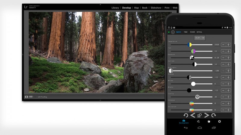 Это приложение превращает ваш смартфон в панель управления Lightroom