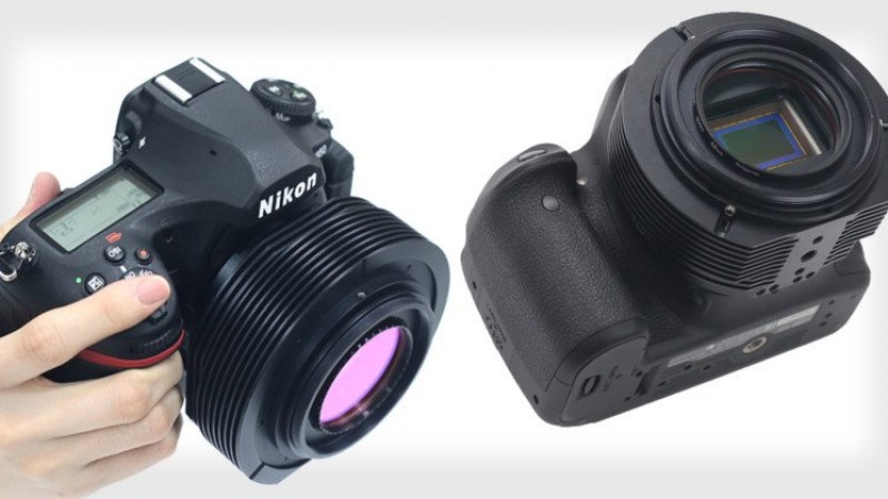 Внешний модуль охлаждения датчика DSLR камеры. Для чего он нужен?