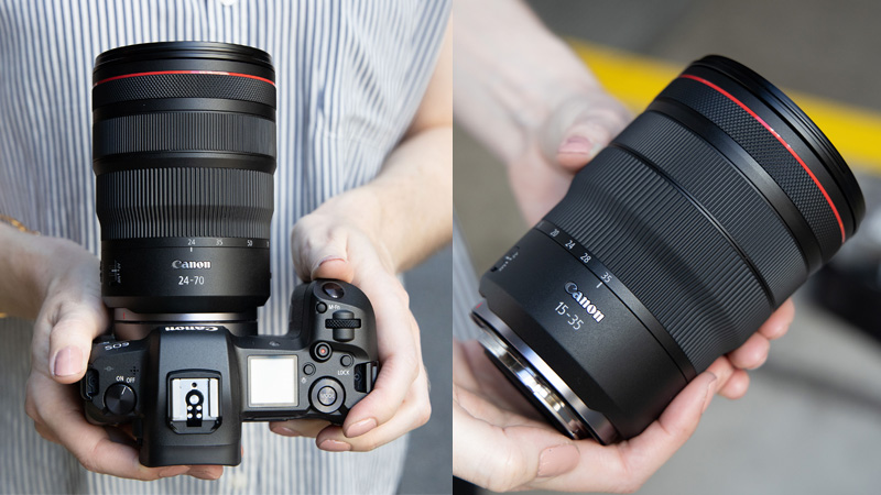 Два нових об'єктива для Canon RF: RF 15-35mm f/2.8L IS і RF 24-70mm f/2.8L IS