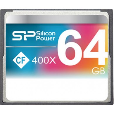 Карта памяти Silicon Power Compact Flash 400x 64 GB Карта памяти Silicon Power Compact Flash 400x 64 GB