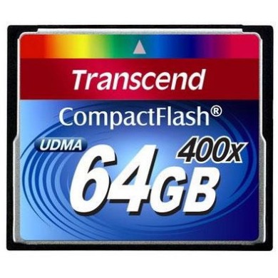 Карта памяти Transcend Compact Flash 64 GB (400X) Карта памяти Transcend Compact Flash 64 GB (400X)