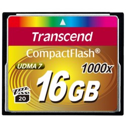 Карта памяти Transcend CompactFlash 16 GB 1000X (TS16GCF1000)