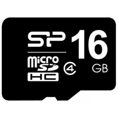 Карта пам'яті Silicon Power microSDHC 16 GB Class 4 Карта пам'яті Silicon Power microSDHC 16 GB Class 4