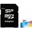 Карта памяти Silicon Power microSDHC 16 GB Cl 10 UHS-I Elite COLOR +Adapter Карта памяти Silicon Power microSDHC 16 GB Cl 10 UHS-I Elite COLOR +Adapter