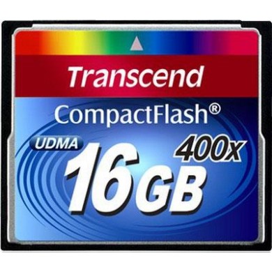 Карта пам'яті Transcend Compact Flash 16 GB (400X) Карта пам'яті Transcend Compact Flash 16 GB (400X)