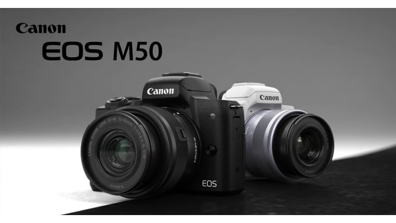 Компанія Canon представила EOS M50, свою першу бездзеркальну 4K камеру