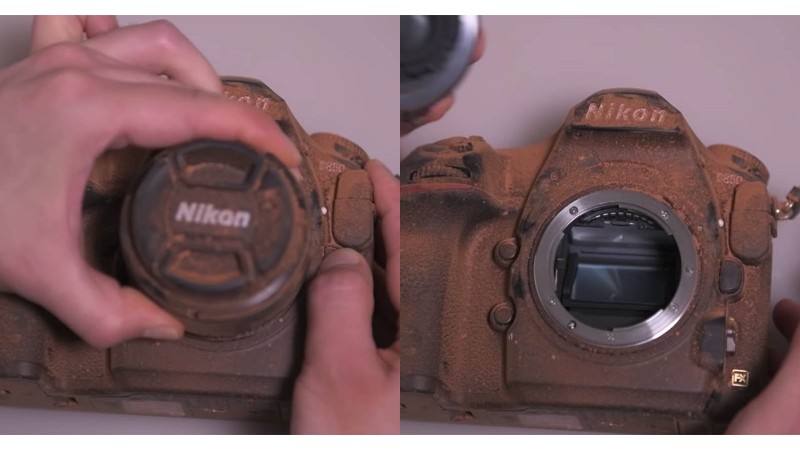 Як Nikon перевіряє відмовостійкість D850 (Відео)