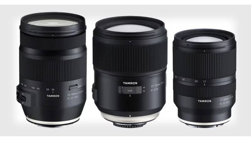 Анонс нових об'єктивів від Tamron: 35-150 мм, 35 мм і 17-28 мм