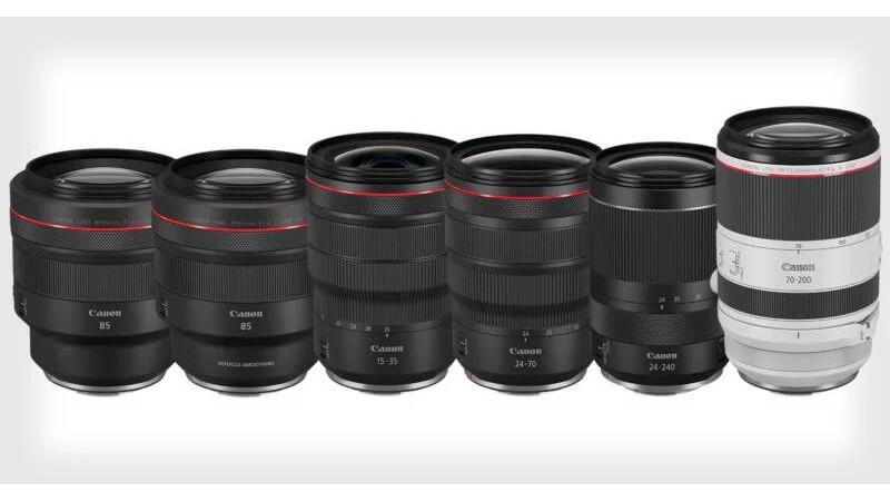 Canon анонсувала розробку шести нових об'єктивів RF