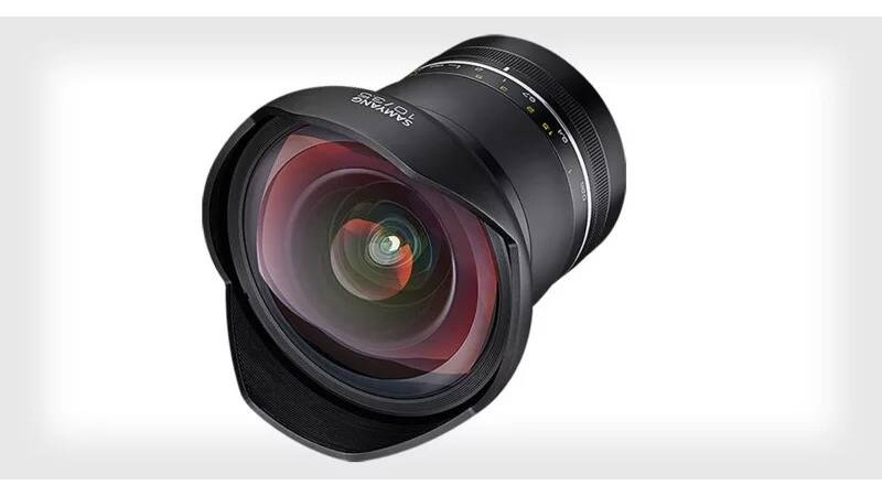 Samyang XP 10mm f / 3.5 - самий ширококутний в світі об'єктив без дисторсії