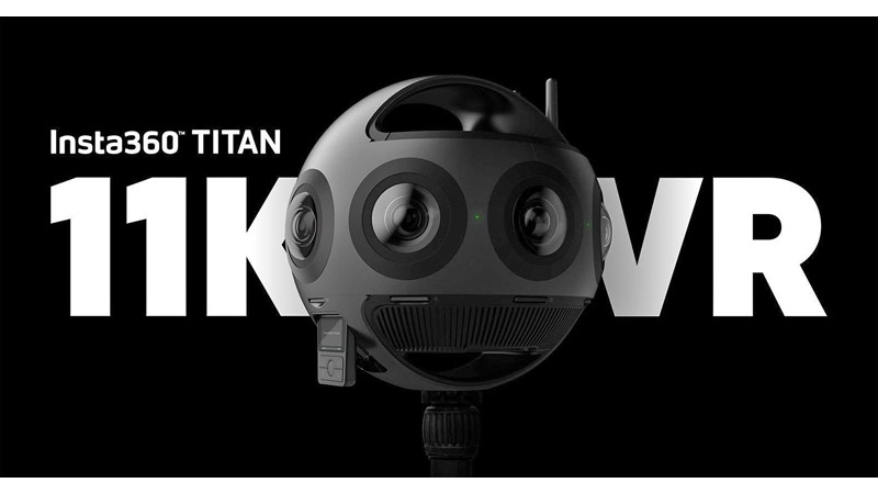 Insta360 Titan: 11K VR камера з вісьмома датчиками Micro 4/3