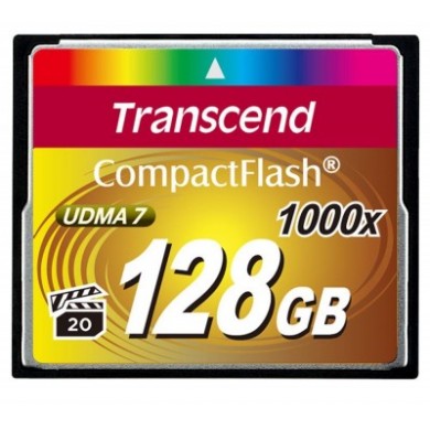 Карта памяти Transcend CompactFlash 128 GB 1000x (TS128GCF1000) Карта памяти Transcend CompactFlash 128 GB 1000x (TS128GCF1000)