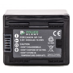 Аккумулятор PowerPlant Canon BP-745 Chip