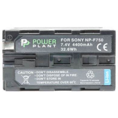 Аккумулятор PowerPlant LED NP-F750